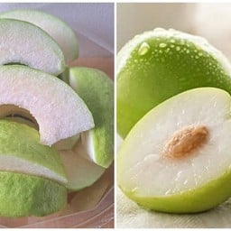 ฝรั่งกิมจู+พุทราน้ำนม [เซ็ตกล่อง 2 ช่อง]