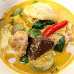 เขียวหวานทูอินวัน+ขนมจีน