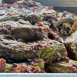 ผัดมะเขือกุ้งแห้ง ခရမ်းသီးပုစွန်ခြောက်ချက်