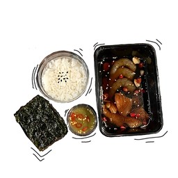 เซ็ทกุ้งดอง+แซลม่อน