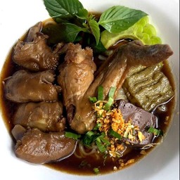 ปีก+ข้อ ไก่ตุ๋นมะระ