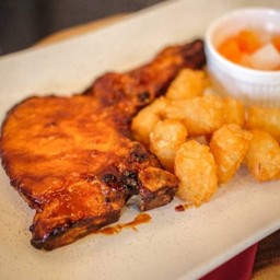 พอร์คชอป สเต็ก