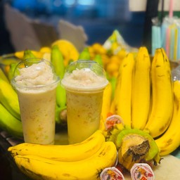 กล้วยหอมปั่น โยเกิร์ต