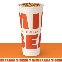 ชาไทยปั่นครีมชีสคาราเมลครัมเบิ้ล