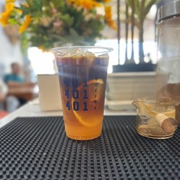 อเมริกาโน่+น้ำส้มสด(กาแฟสด)