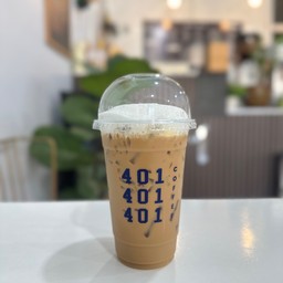 ลาเต้เย็น(กาแฟสด)