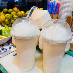 สับปะรดปั่น  โยเกิร์ต ปีโป้