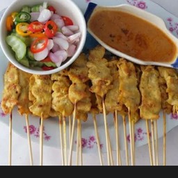 หมูสะเต๊ะ 80 ไม้