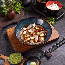 ชุดกุ้งดองซีอิ๊ว