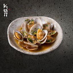 หอยอาซาริผัดเนยกระเทียม