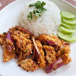 ยำไก่โคตรกรอบ - วุฒาราม