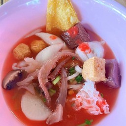 เกาเหลาเย็นตาโฟต้มยำรสเด็ด