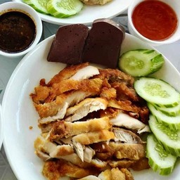 ไก่ทอดสับจานเล็ก