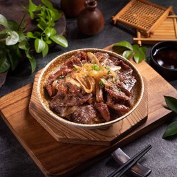 ข้าวหน้าหมูสไลด์