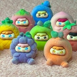 โมเดลน้ำผลไม้น่ารัก ( คละสี10ชิ้น )