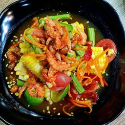 ตำข้าวโพด