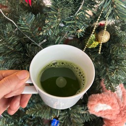 มัทฉะชงใส ร้อน