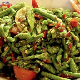 ตำถั่วฝักยาว