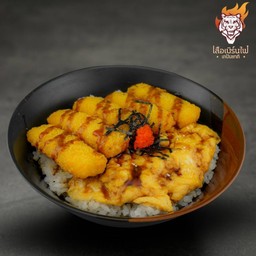 ข้าวญี่ปุ่นปลาพอลล็อคไข่ข้น 5 ชิ้น  (อลาสก้า)