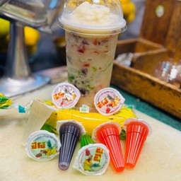 มะนาวปั่น + ปีโป้