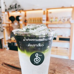นำ้ช่อดอกมะพรัาว ท้อปชาเขียว