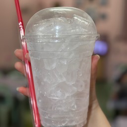 น้ำแข็งแก้วใหญ่(หลอดเล็ก)
