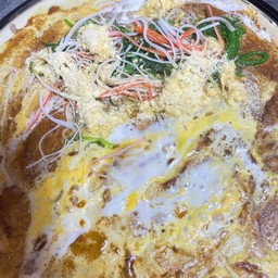 พริกเผา,ไข่,ยำสาหร่าย,ปูอัด,หมูหยอง