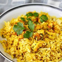 shrimp briyani หมกกุ้ง