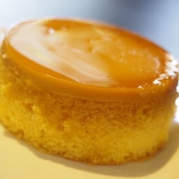 เค้กคัสตาร์ดส้ม