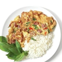 ป้าน้อยไก่ทอด & ไข่เจียว & ข้าวมันไก่