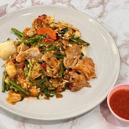 สุกี้แห้ง (ซอสสูตรเด็ด)