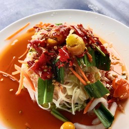 ตำซั่วขนมจีน