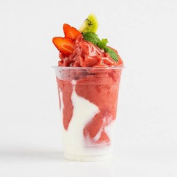 กีวีสตรอว์เบอร์รี่สมูทตี้