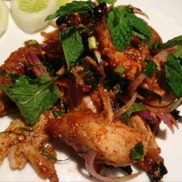 ลาบไก่ย่าง