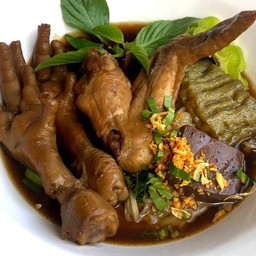 ปีก+ขา ไก่ตุ๋นมะระ
