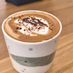 cappuccino.(คาปูชิโน่ร้อน)