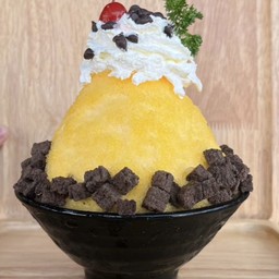 บิงซู น้ำส้มคั้น orange juice bingsu