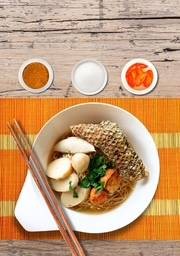 ก๋วยเตี๋ยวน้ำซุปปลามหาสมุทร