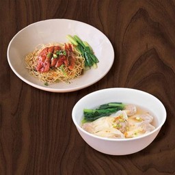 บะหมี่+เกี๊ยวน้ำล้วน