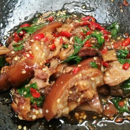 ข้าว-กะเพราคากิ(อร่อยเด็ด)
