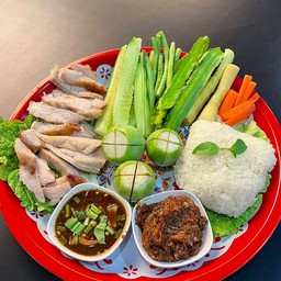 เซ็ทหมูย่าง+ปลาร้าบอง
