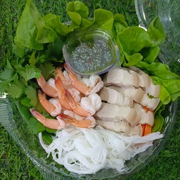 เมี่ยงหมู+กุ้ง
