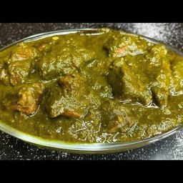 เเพะตุ๋นปวยเล้ง ในซอส มะเขือเทศ Palak motton