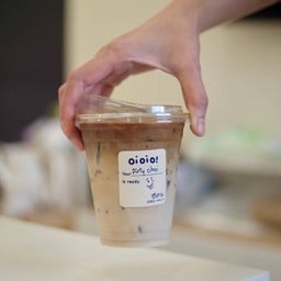 Iced Dirty Chai latte
