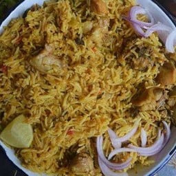 chicken briyani ข้าวหมกไก่ข้าวบาสมาติ