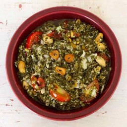 Laphet thoke Tea leaf salad สลัดใบชากับถั่วผสม