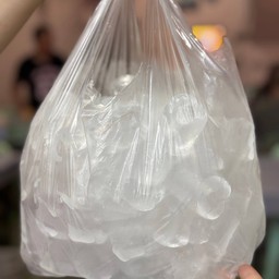 น้ำแข็งหลอดใหญ่ใส่ถุง 8x16