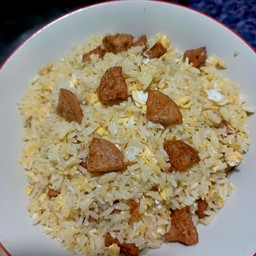 ข้าวผัดไข่ หมูยอ(ไม่ใส่ผัก)