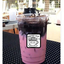 นมชมพูช็อคเย็น