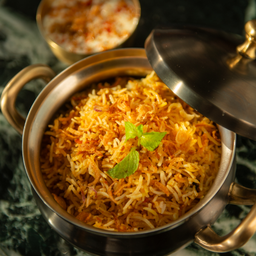 Veg-Mewar Malai Biryani.